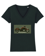 A wonderful ride Tricou mânecă scurtă guler V Damă Evoker