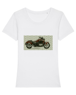 A wonderful ride Tricou mânecă scurtă guler larg fitted Damă Expresser