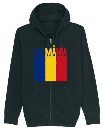 Romania Tricolor Black