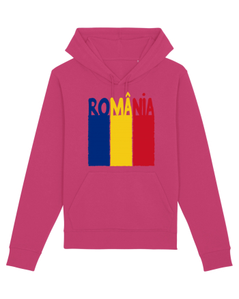 Romania Tricolor Raspberry