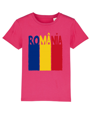 Romania Tricolor Raspberry