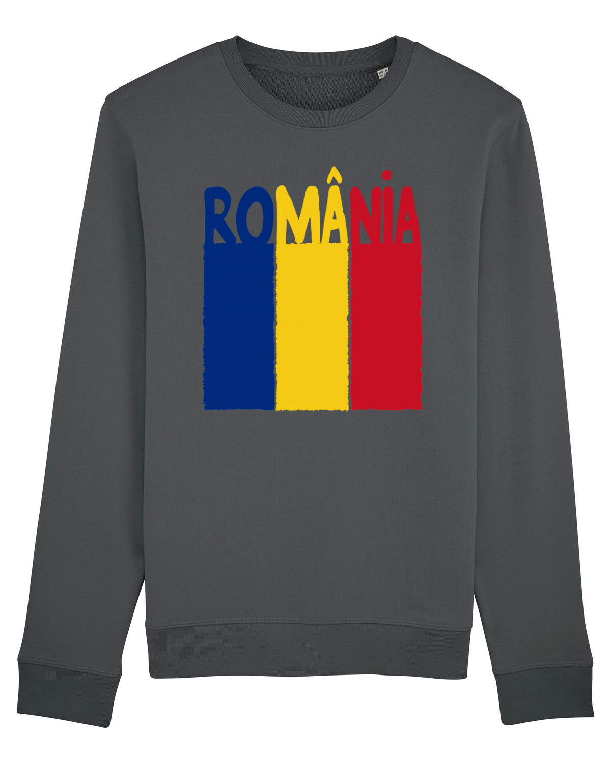 Bluză mânecă lungă Unisex Rise Anthracite