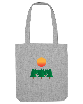 Forest Sunset Heather Grey