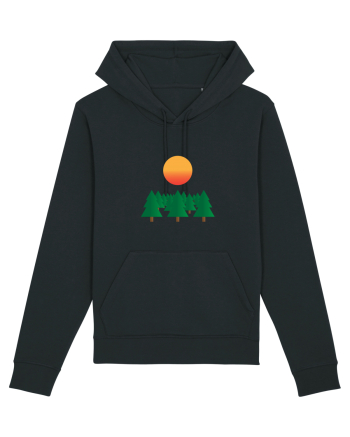 Forest Sunset Black