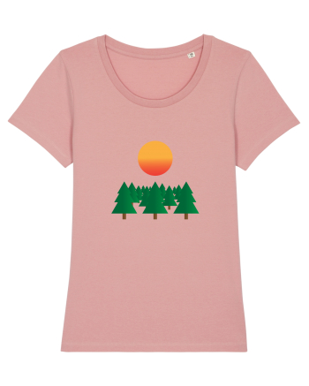 Forest Sunset Canyon Pink