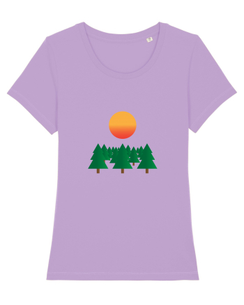 Forest Sunset Lavender Dawn