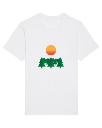 Forest Sunset White