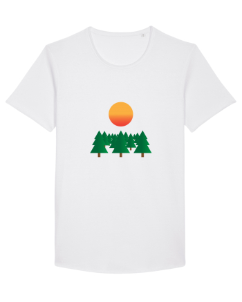 Forest Sunset White