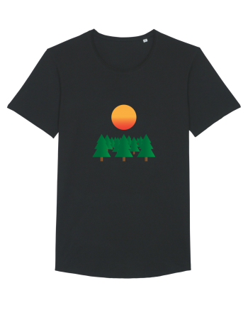Forest Sunset Black