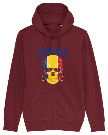 Romania Craniu Tricolor Burgundy