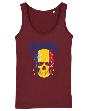 Romania Craniu Tricolor Burgundy
