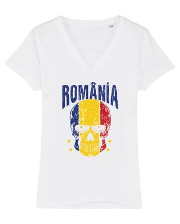 Romania Craniu Tricolor White