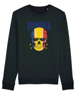 Romania Craniu Tricolor Bluză mânecă lungă Unisex Rise