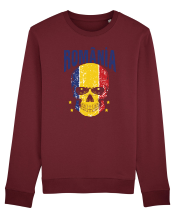 Romania Craniu Tricolor Burgundy