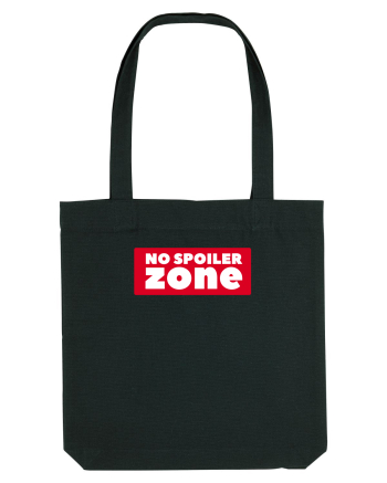 No Spoiler Zone Box Black
