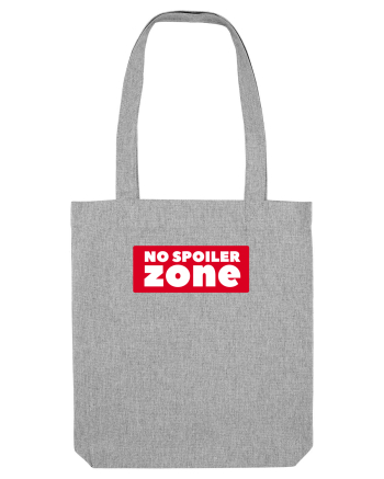 No Spoiler Zone Box Heather Grey