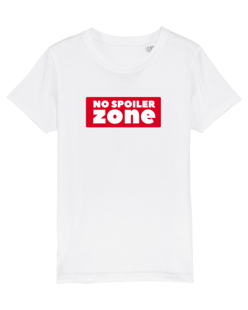 No Spoiler Zone Box White