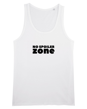 No Spoiler Zone Black White
