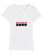 No Spoiler Zone Black Tricou mânecă scurtă guler V Damă Evoker