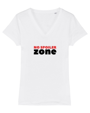 No Spoiler Zone Black White