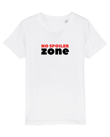 No Spoiler Zone Black White