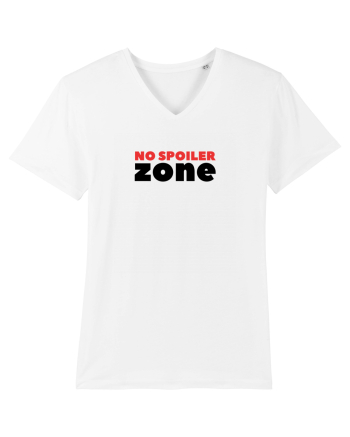 No Spoiler Zone Black White
