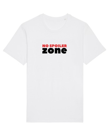 No Spoiler Zone Black White