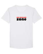 No Spoiler Zone Black Tricou mânecă scurtă guler larg Bărbat Skater