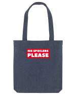 No Spoilers Please Box Sacoșă textilă