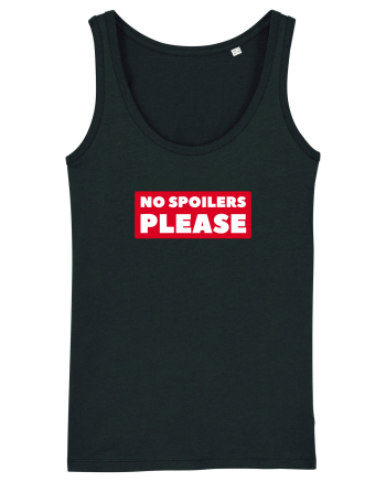 No Spoilers Please Box Black