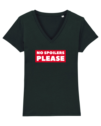 No Spoilers Please Box Black