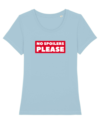 No Spoilers Please Box Sky Blue