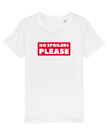 No Spoilers Please Box White