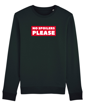 No Spoilers Please Box Black