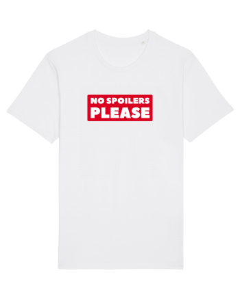 No Spoilers Please Box White