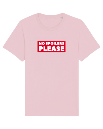 No Spoilers Please Box Cotton Pink