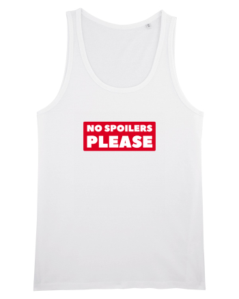 No Spoilers Please Box White
