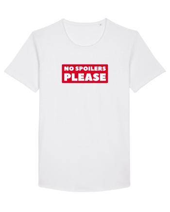 No Spoilers Please Box White
