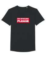 No Spoilers Please Box Tricou mânecă scurtă guler larg Bărbat Skater