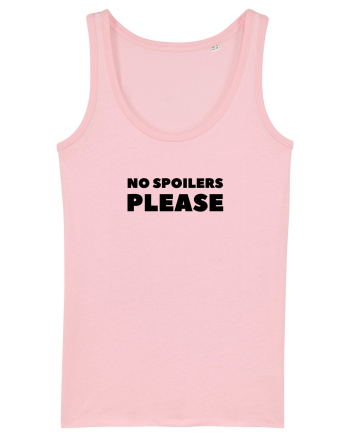 No Spoilers Please Black Cotton Pink