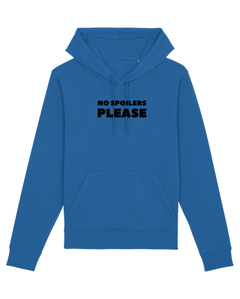 No Spoilers Please Black Royal Blue