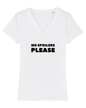 No Spoilers Please Black White