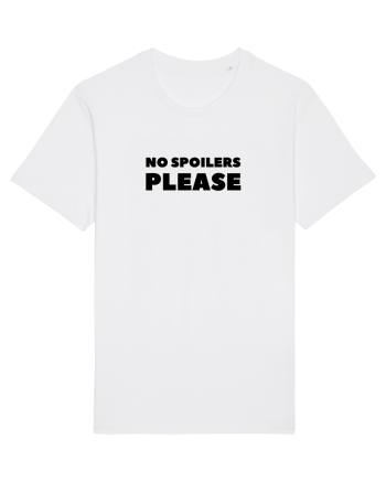 No Spoilers Please Black White