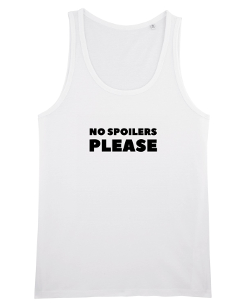 No Spoilers Please Black White