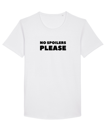 No Spoilers Please Black White