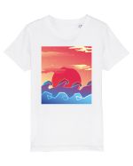 Geometric Sunset Tricou mânecă scurtă  Copii Mini Creator