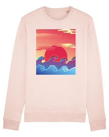 Geometric Sunset Candy Pink