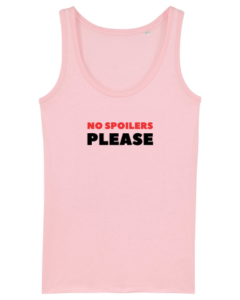 No Spoilers Please Red Cotton Pink