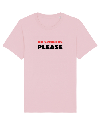 No Spoilers Please Red Cotton Pink