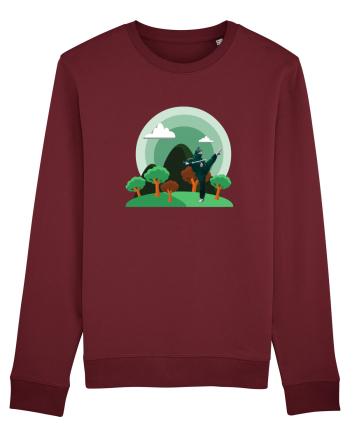 Ninja Burgundy